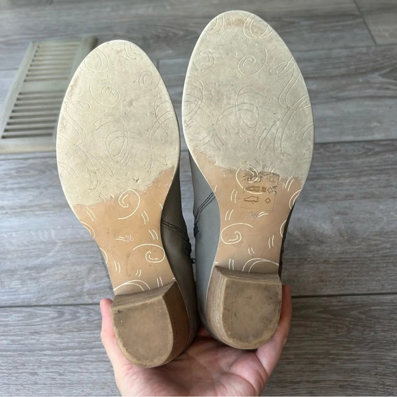 Arnold  Churgin Handmade Nubuck Leather Ankle Chelsea Boots - Picture 11 of 12